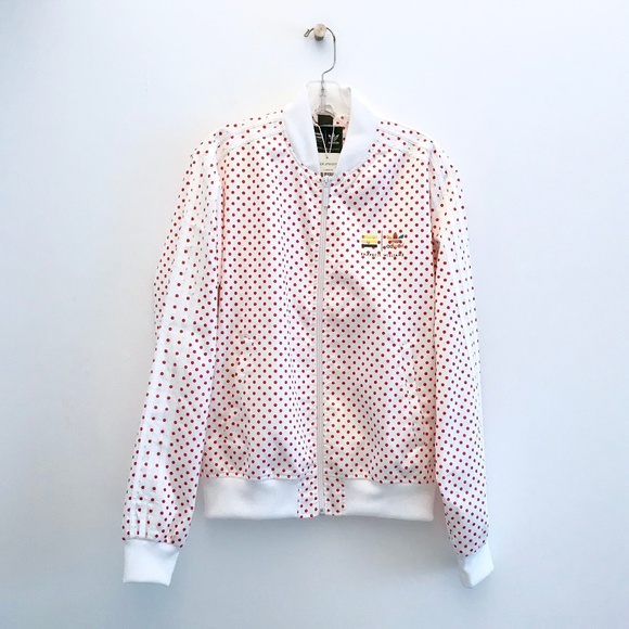 adidas pharrell polka dot jacket